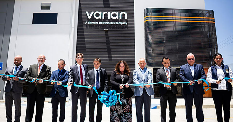  Inauguración de la Planta Varian en Tijuana.